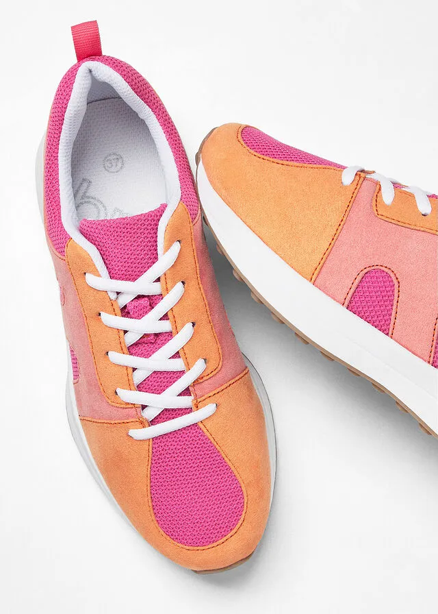 Sneakers bajos Rosa-naranja