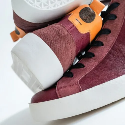 Sneakers Burgundy Tall