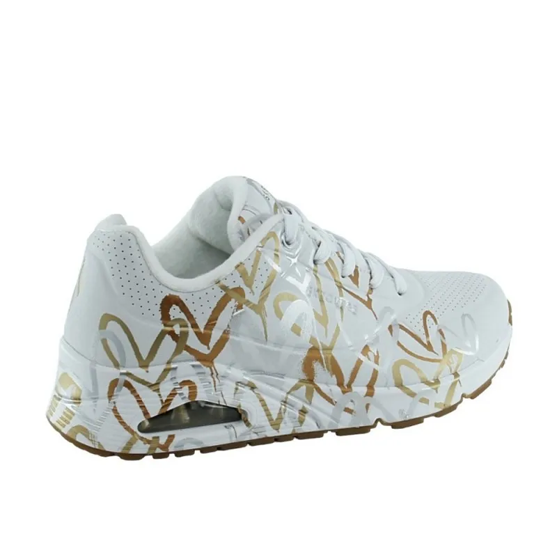 Sneakers Skechers Golden Heart Mujer Natural