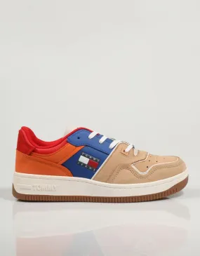  sneakers TOMMY HILFIGER Tommy Jeans Nubuck Basket en Multi colour 79923