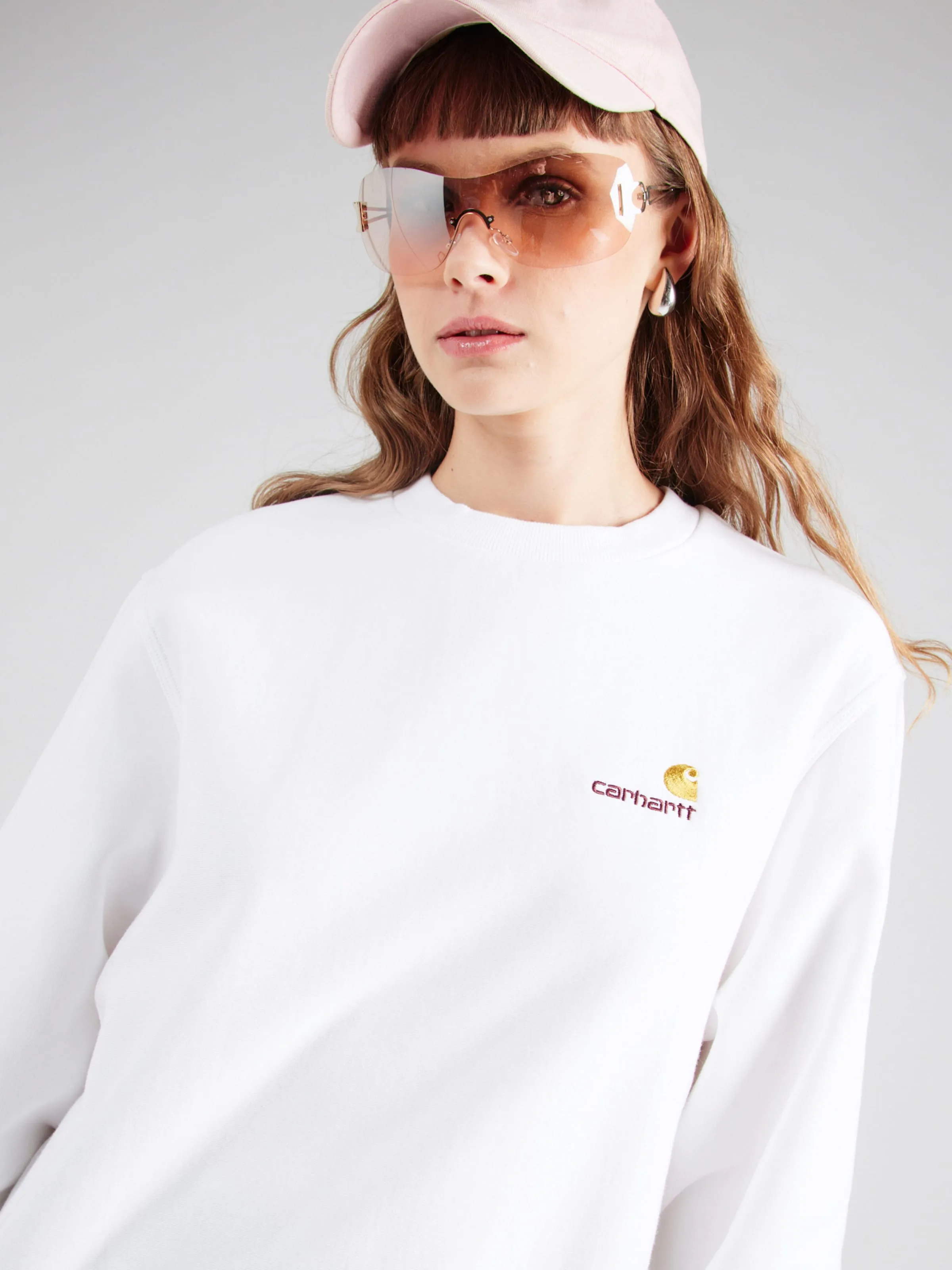 Sudadera 'American' Carhartt WIP en Blanco