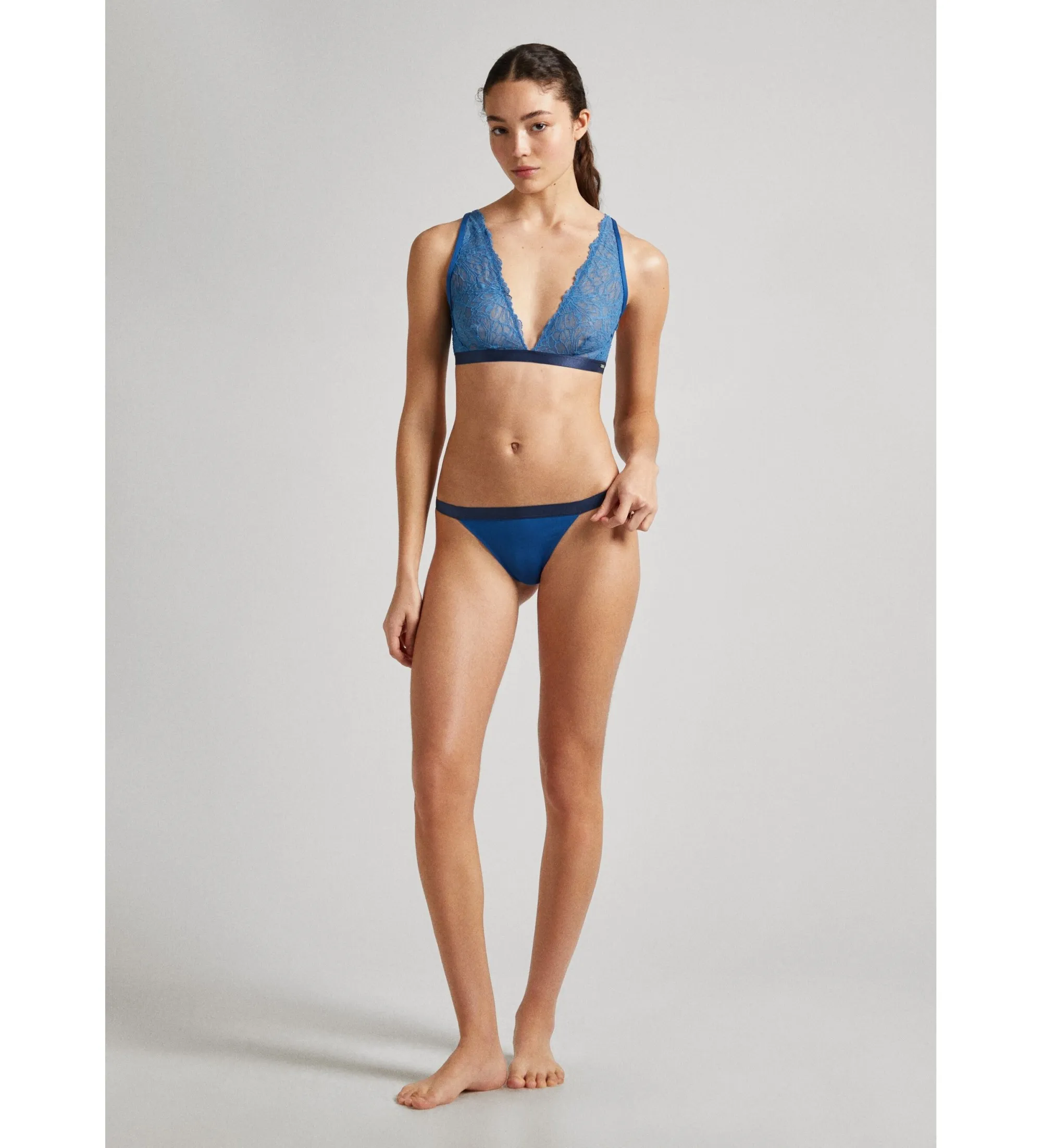 Sujetador Lace C azul