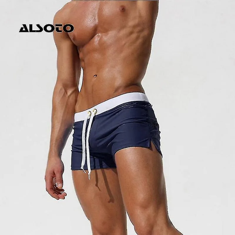 Summer Mens Swimming Shorts Quick Dry  Beach Shorts Board Surf Swimwear Beach Short Male Running Gym Man Plus Size Trunks