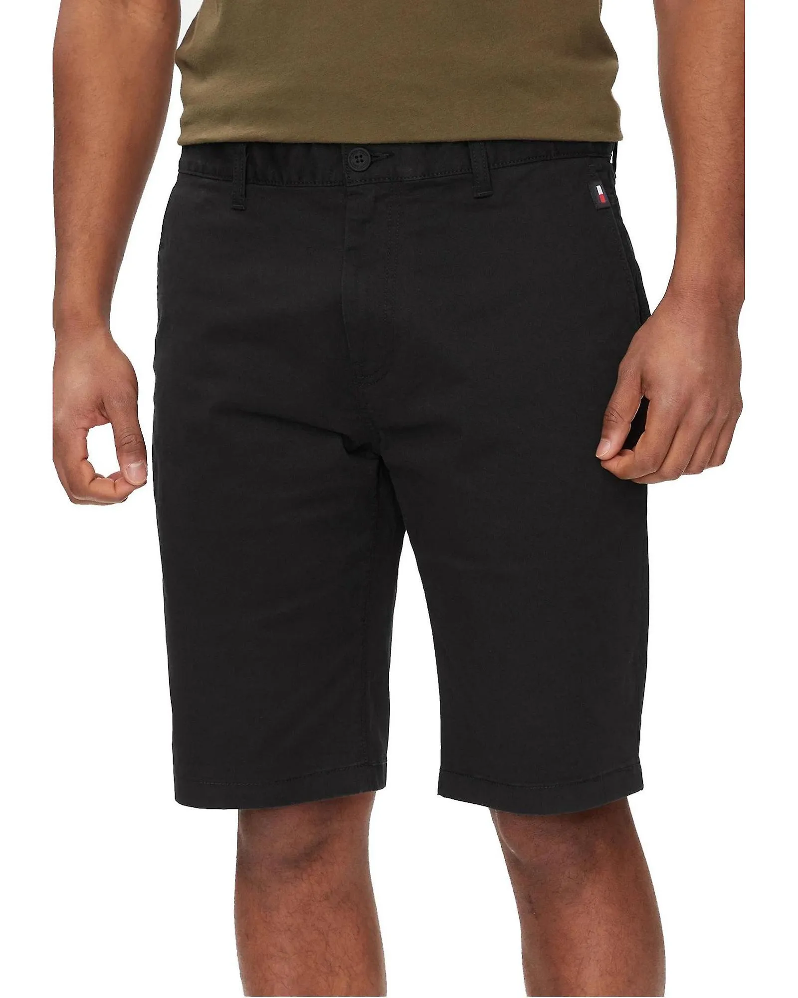 Tommy Hilfiger Jeans Plain  Zip and Button Fastening Shorts