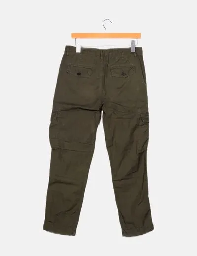 Tommy Hilfiger Pantalón verde cargo