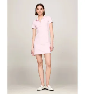 Vestido polo1985 slim rosa