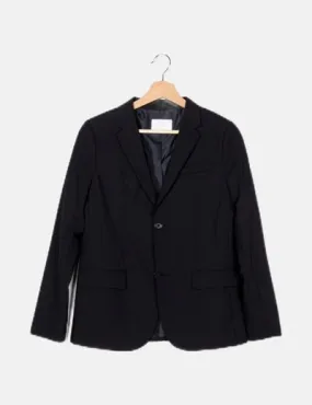 Zara Blazer negra básica