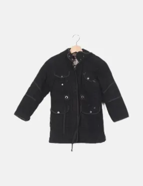 Zara Parka basica azul marino